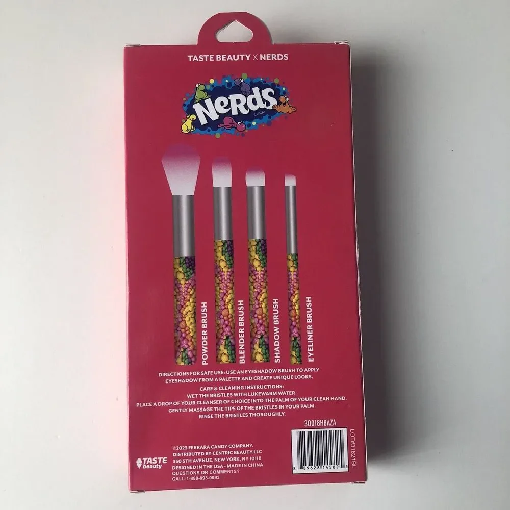 NERDS Cosmetic Brush Set